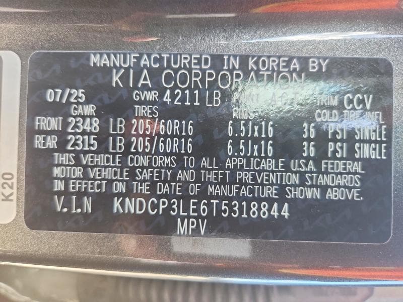 2026 KIA NIRO LX 12