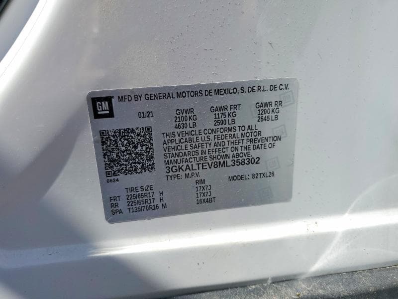 2021 GMC TERRAIN SLE 14