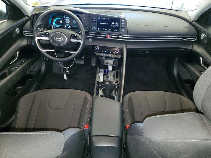 2026 HYUNDAI ELANTRA HYBRID BLUE 8
