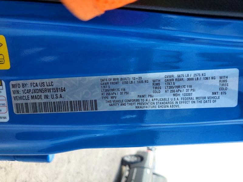 2024 JEEP WRANGLER SPORT 13