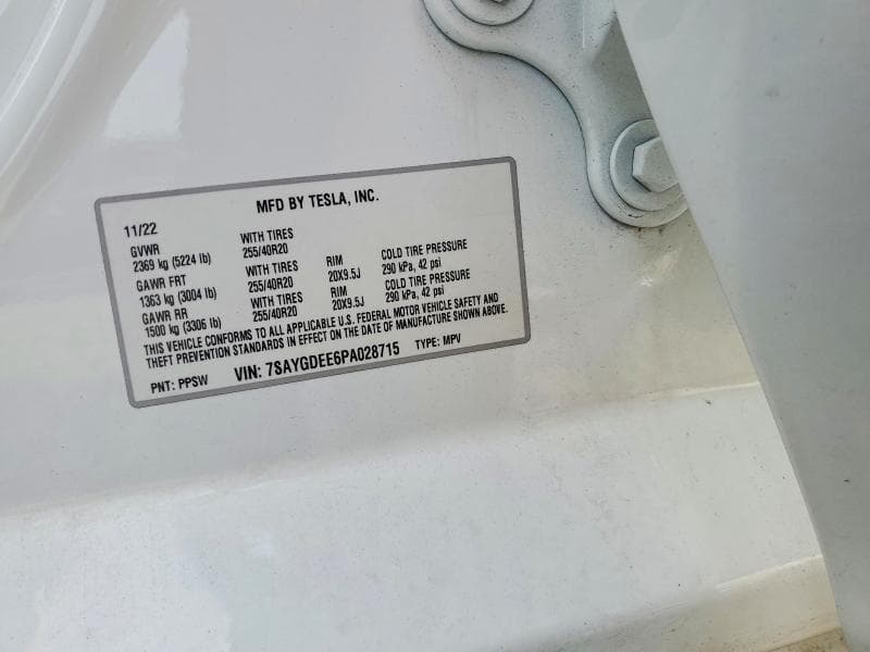 2023 TESLA MODEL Y 13