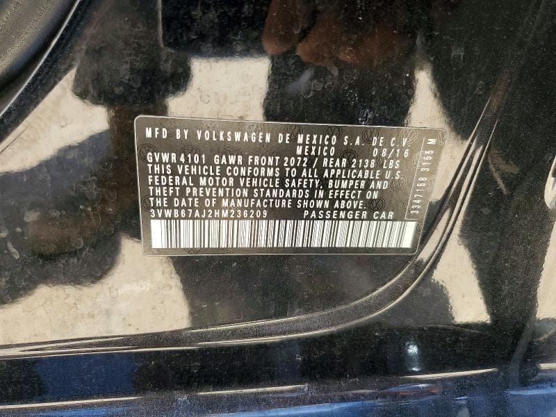 2017 VOLKSWAGEN JETTA SE 13