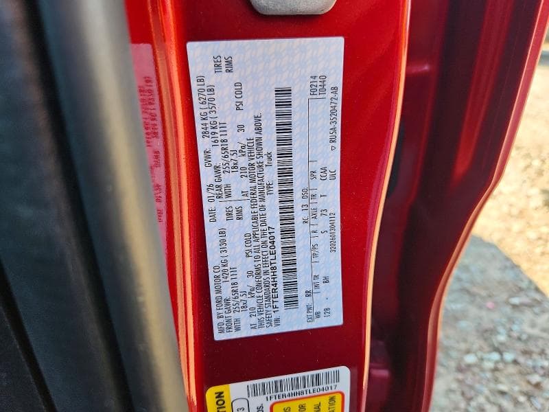 2026 FORD RANGER XLT 12
