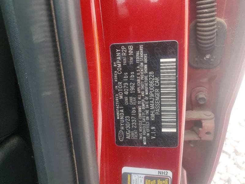 2023 HYUNDAI ELANTRA BLUE 13