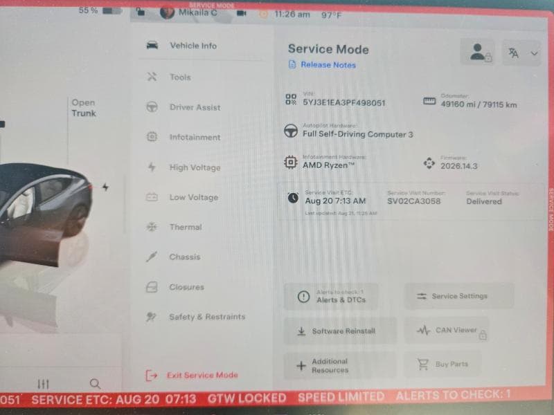 2023 TESLA MODEL 3 9