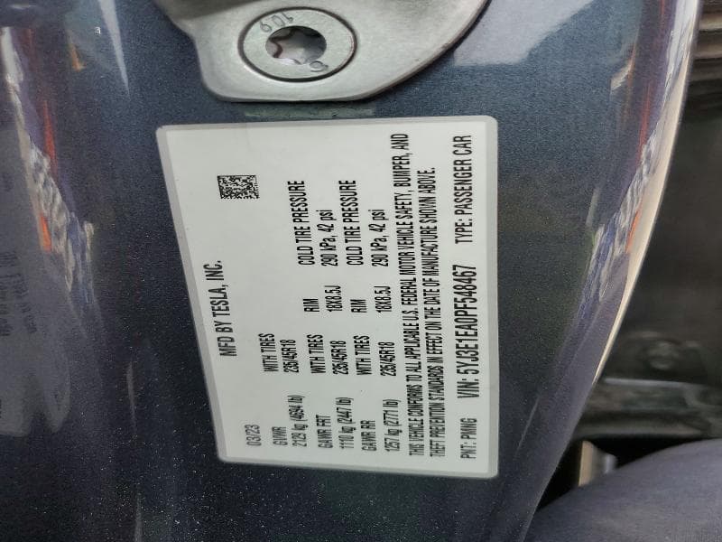 2023 TESLA MODEL 3 12