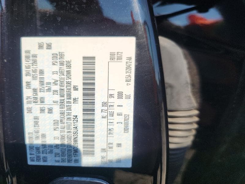 2025 FORD ESCAPE ST LINE 14