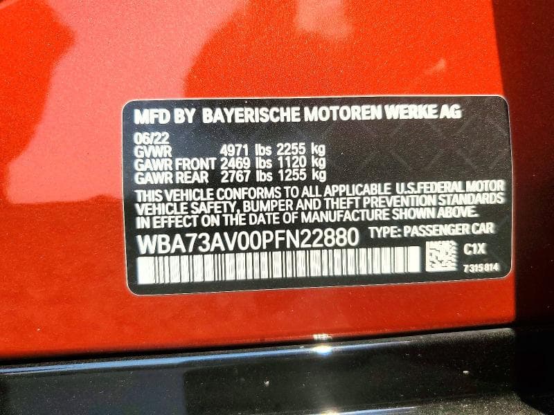 2023 BMW 430XI GRAN COUPE 12