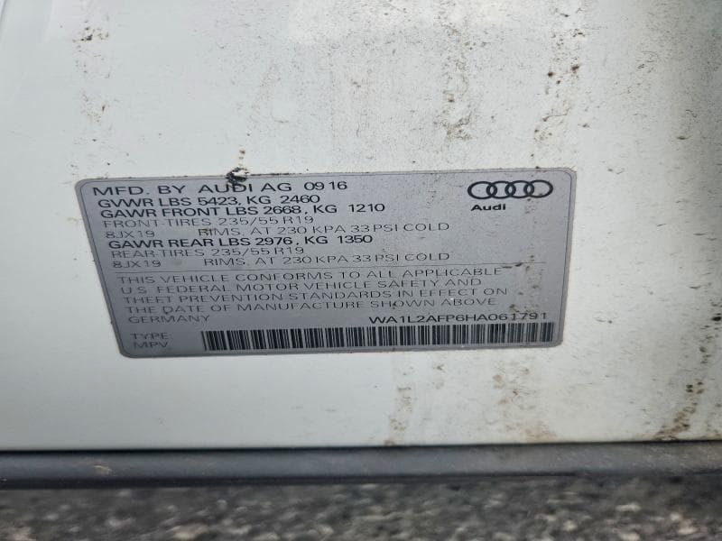 2017 AUDI Q5 PREMIUM PLUS 13