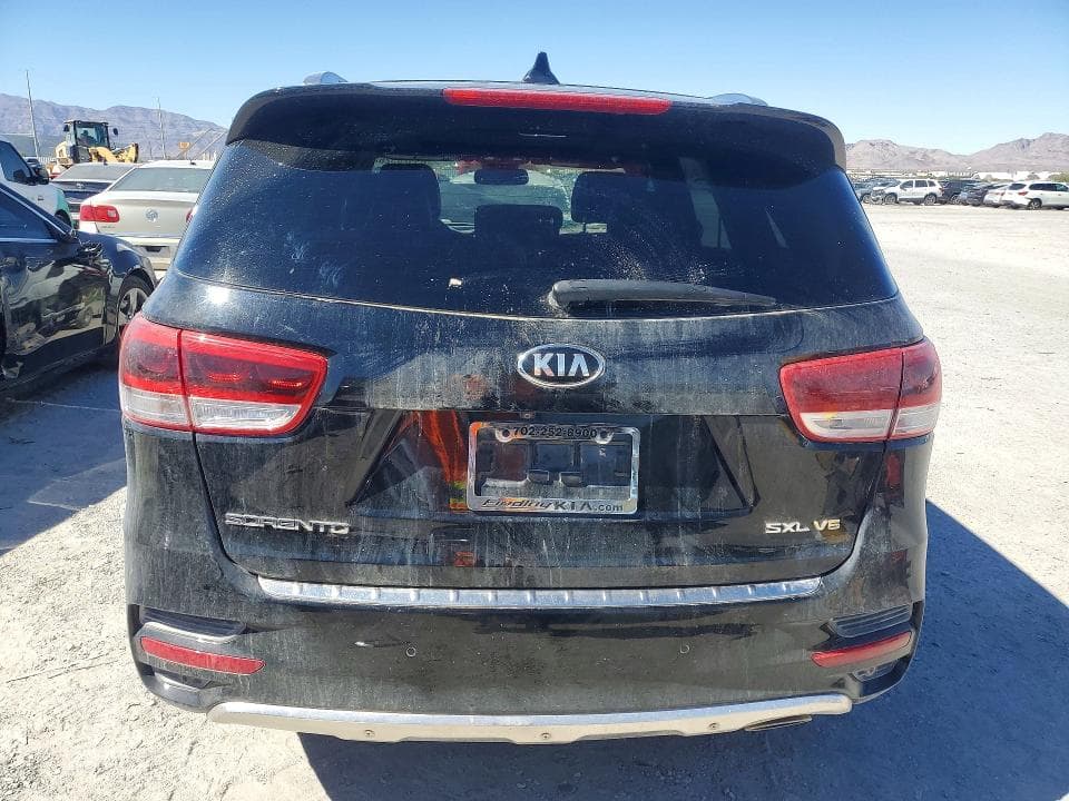 2017 KIA SORENTO SX LIMITED V6 6
