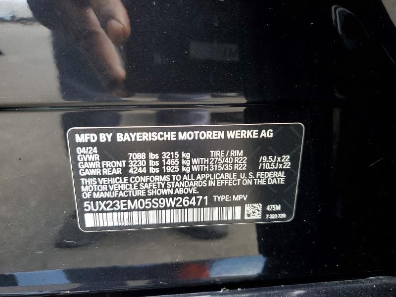 2025 BMW X7 XDRIVE40I 13