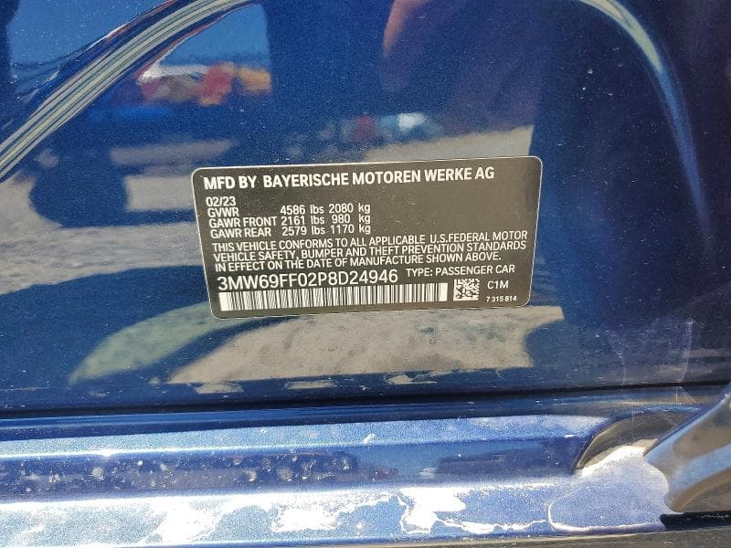 2023 BMW 330I 12