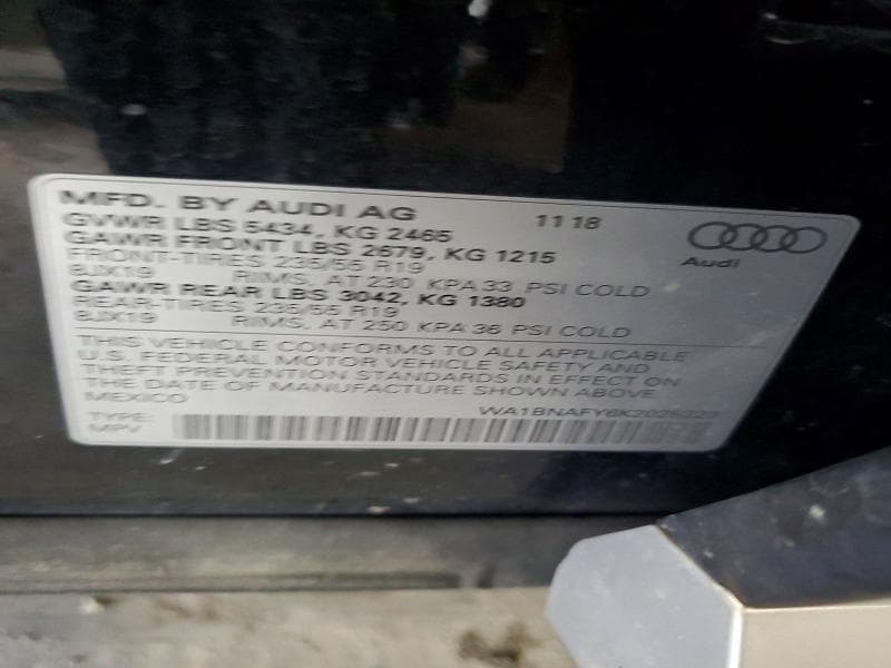 2019 AUDI Q5 PREMIUM PLUS 13