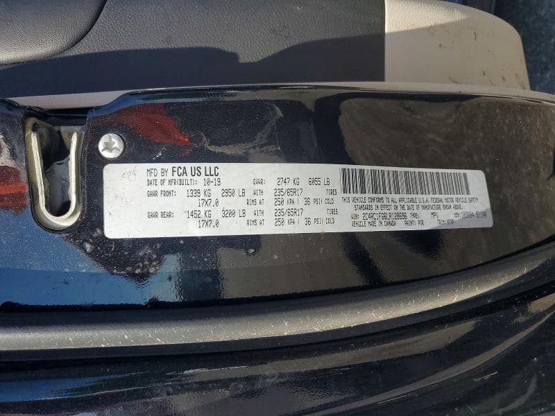 2020 CHRYSLER PACIFICA TOURING 13