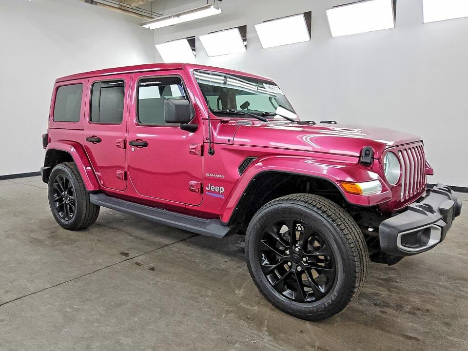 2021 JEEP WRANGLER UNLIMITED SAHARA 4XE 4