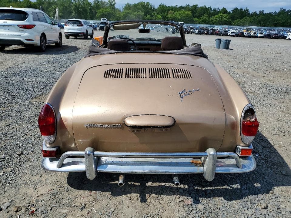 1971 VOLKSWAGEN KARMANNGHI 6