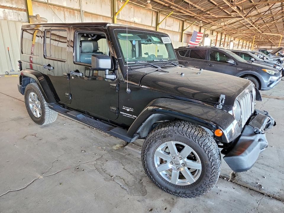 2017 JEEP WRANGLER UNLIMITED SAHARA 4