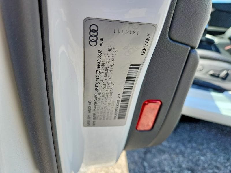 2019 AUDI A4 PREMIUM 13