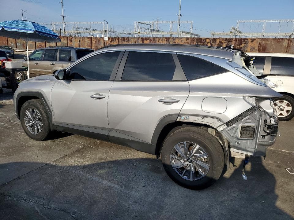 2022 HYUNDAI TUCSON BLUE 2