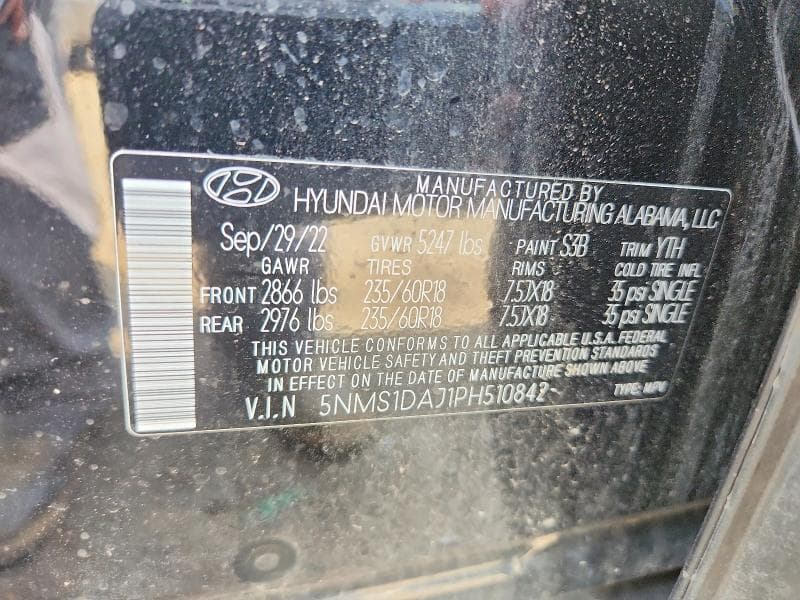2023 HYUNDAI SANTA FE SE 14