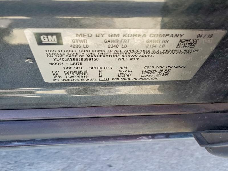 2018 BUICK ENCORE PREFERRED 13
