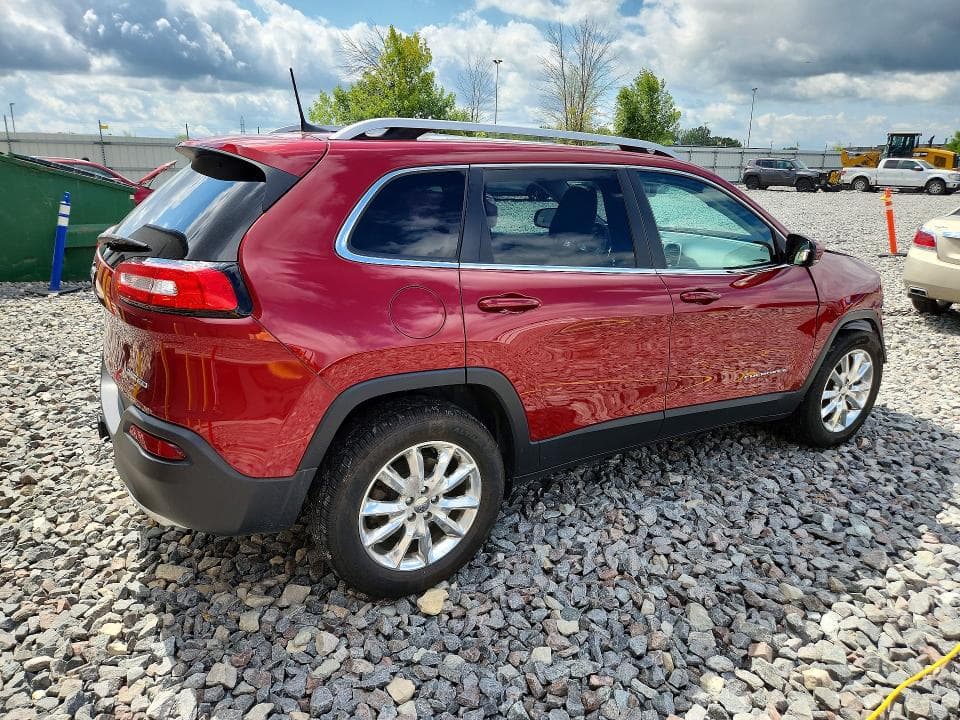 2017 JEEP CHEROKEE 4D 4WD 3
