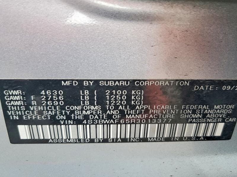 2024 SUBARU LEGACY PREMIUM 12