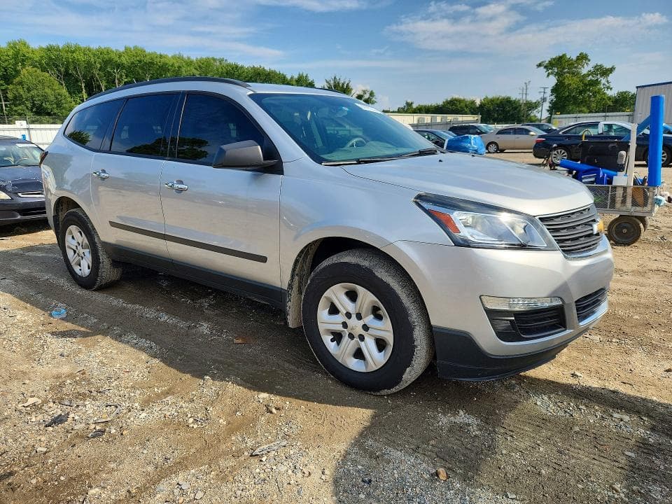 2017 CHEVROLET TRAVERSE LS 4