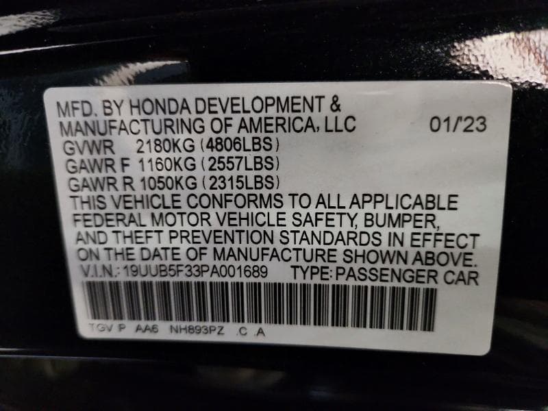 2023 ACURA TLX 12