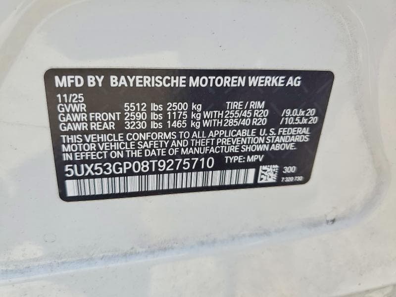 2026 BMW X3 30 XDRIVE 13