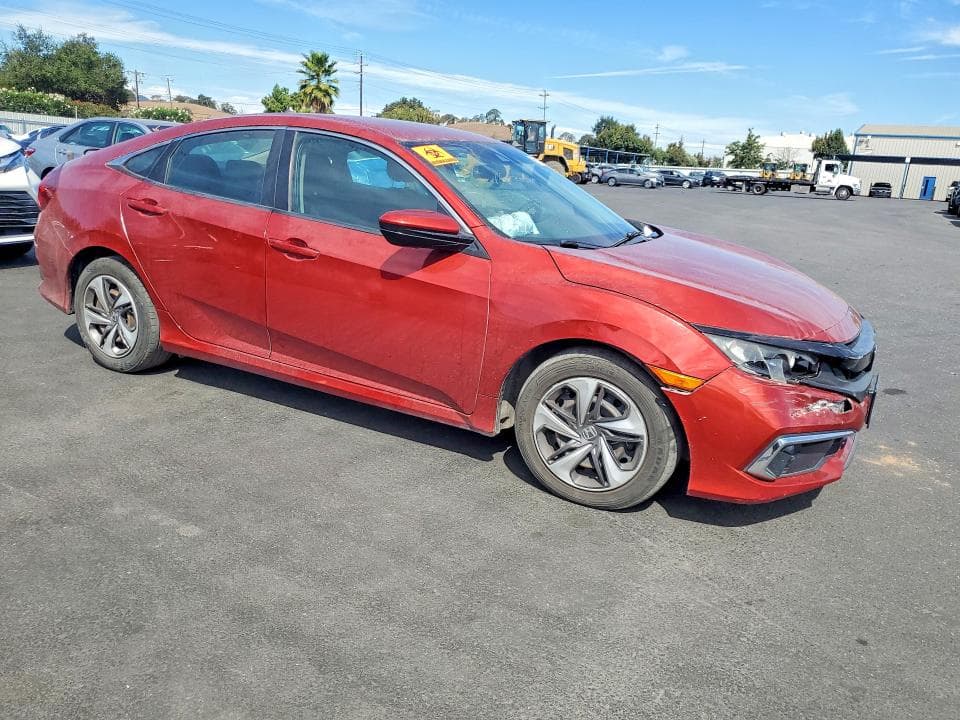 2019 HONDA CIVIC LX 4