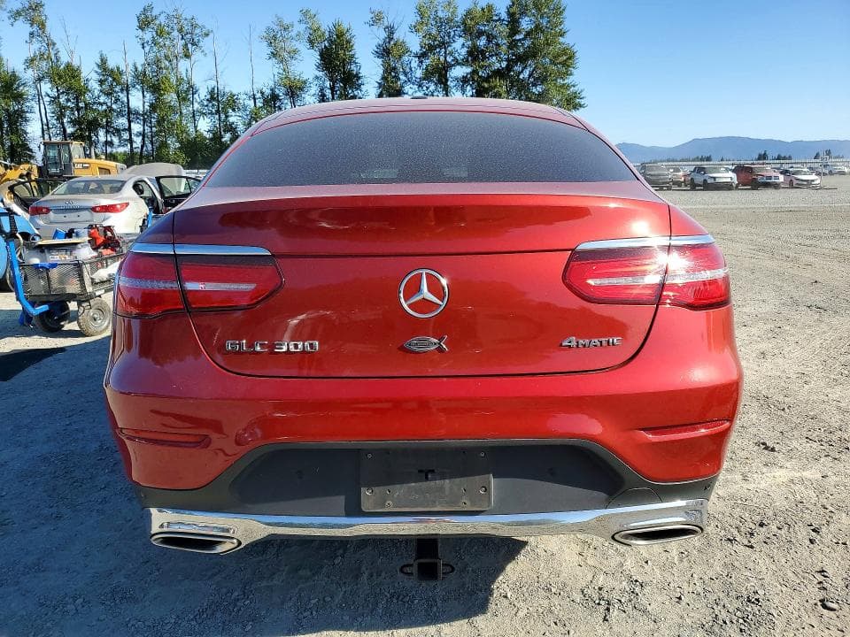 2018 MERCEDES-BENZ GLC COUPE 300 4MATIC 6