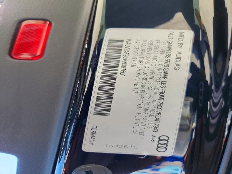 2021 AUDI A7 PRESTIGE S-LINE 13