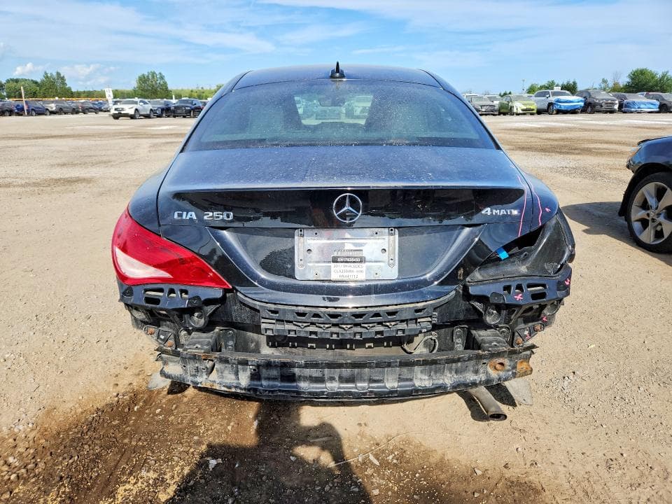 2017 MERCEDES-BENZ CLA 250 4MATIC 6