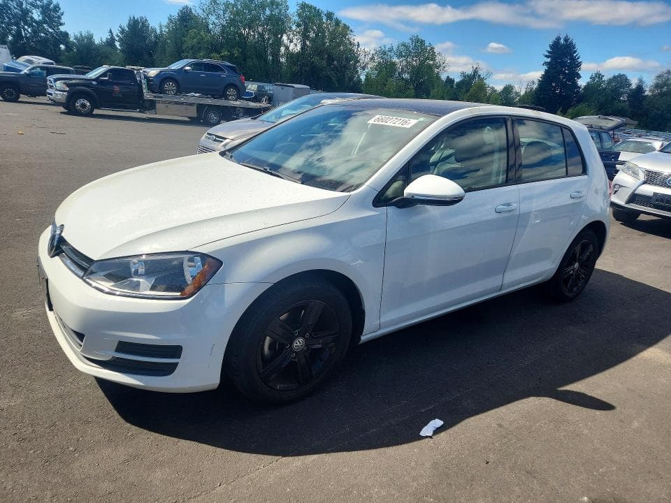 2017 VOLKSWAGEN GOLF S