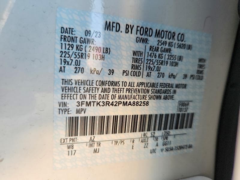 2023 FORD MUSTANG MACH-E PREMIUM 13