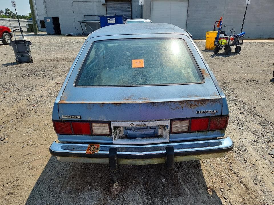 1981 CHEVROLET CHEVETTE 6