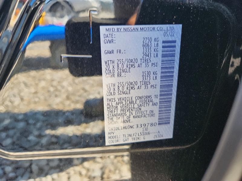 2022 INFINITI QX60 AUTOGRAPH 13