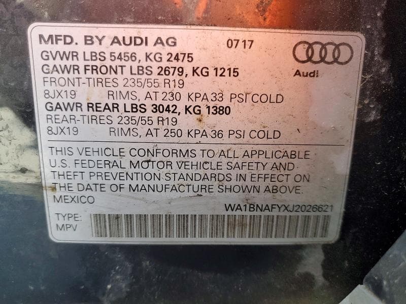 2018 AUDI Q5 PREMIUM PLUS 13