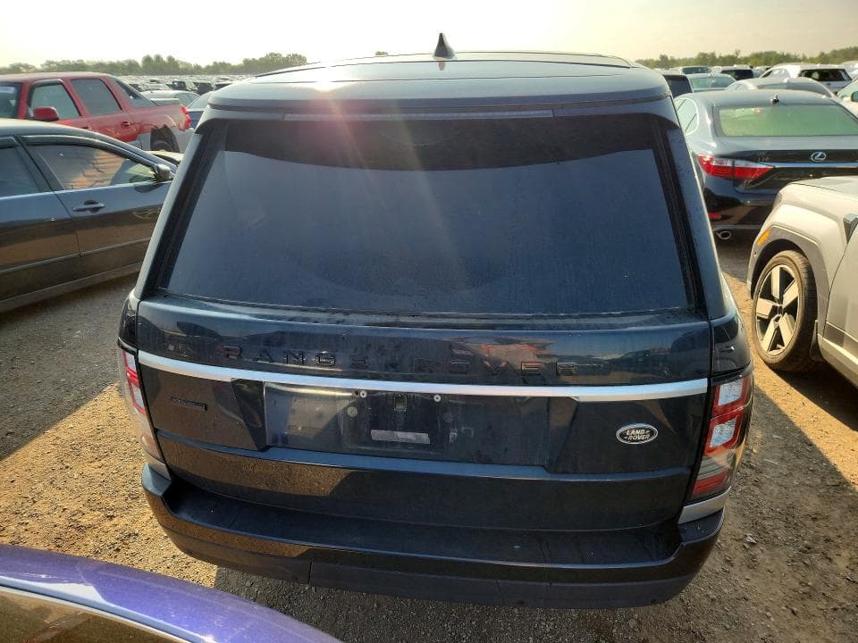 2017 LAND ROVER RANGE ROVER SUPERCHARGED 6