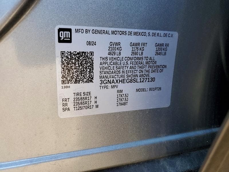 2025 CHEVROLET EQUINOX LT 13