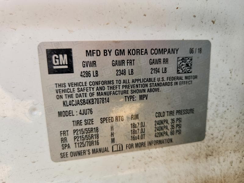 2019 BUICK ENCORE PREFERRED 12