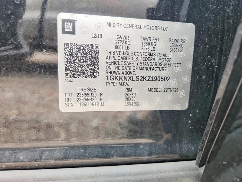 2019 GMC ACADIA DENALI 14