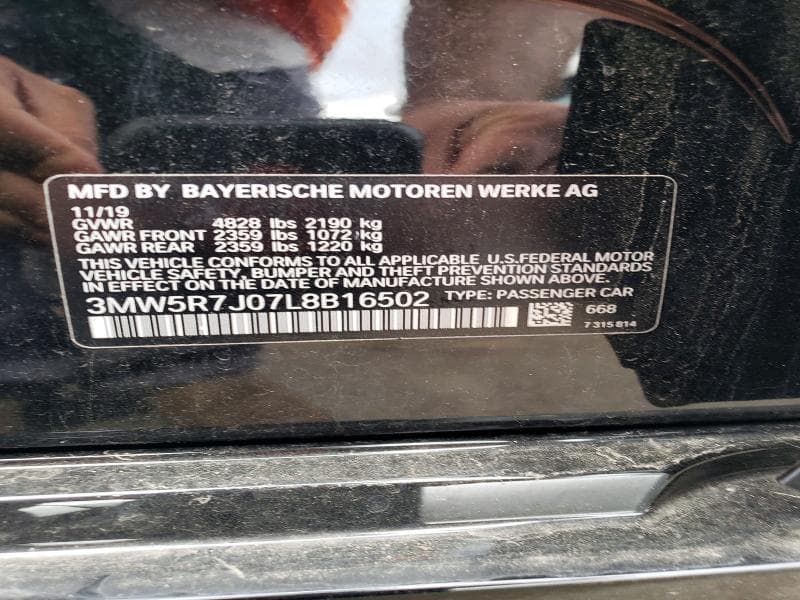 2020 BMW 330XI 13