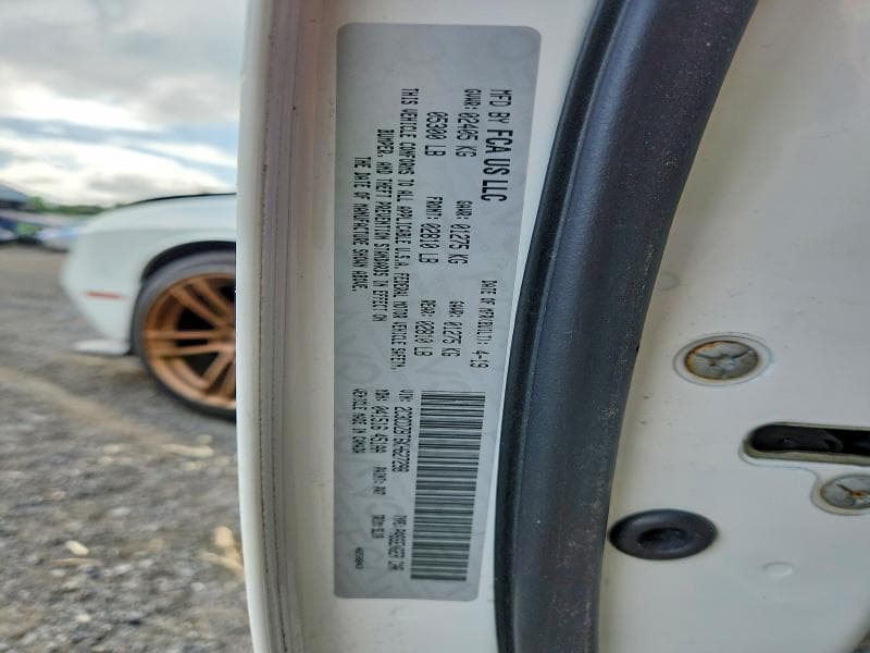 2019 DODGE CHALLENGER R/T 12
