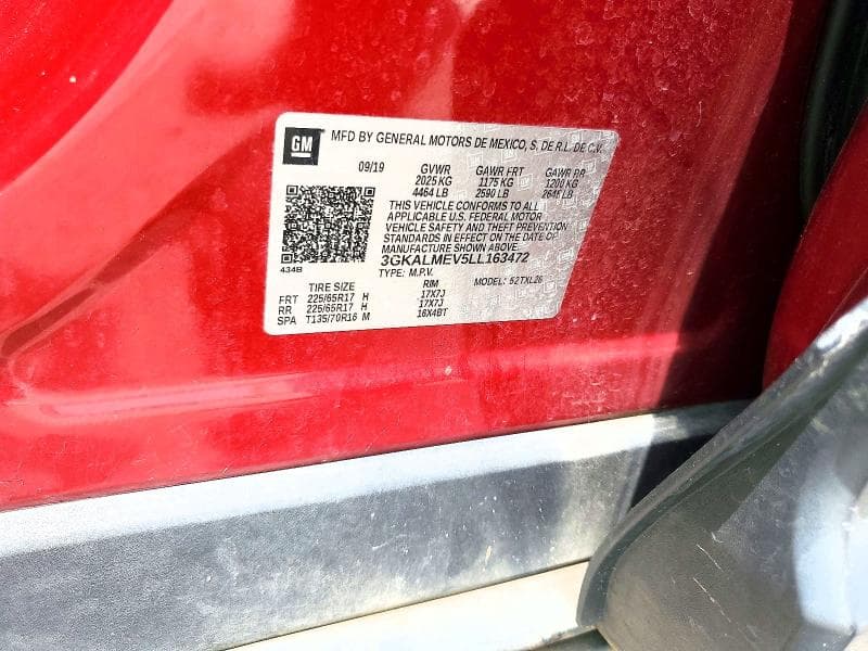 2020 GMC TERRAIN SLE 12