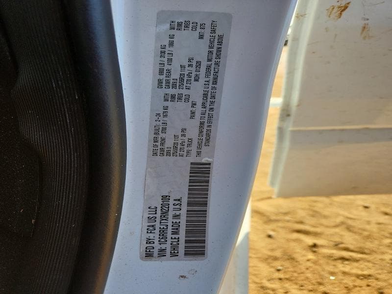 2024 RAM 1500 LARAMIE 12
