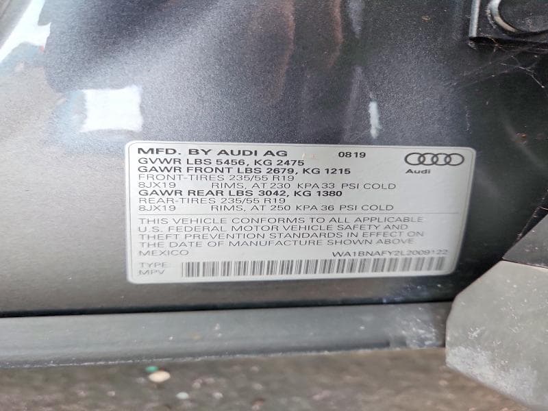 2020 AUDI Q5 PREMIUM PLUS 14