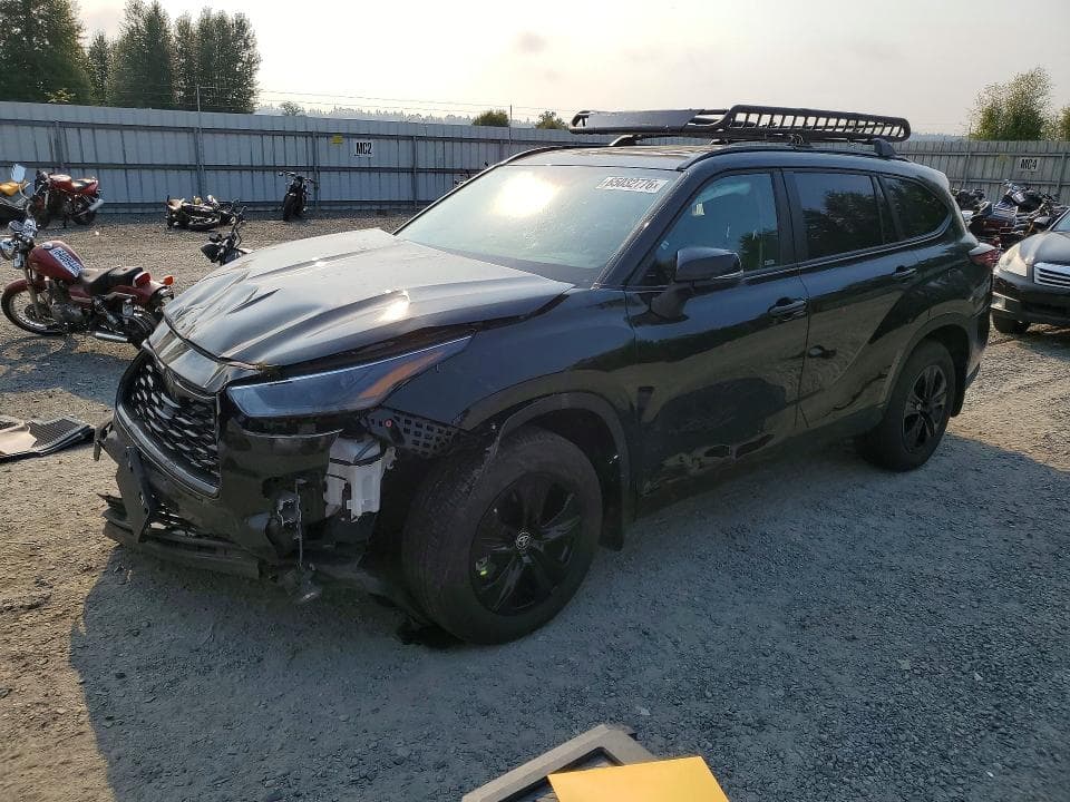 2025 TOYOTA HIGHLANDER HYBRID XLE NIGHTSHADE - 1