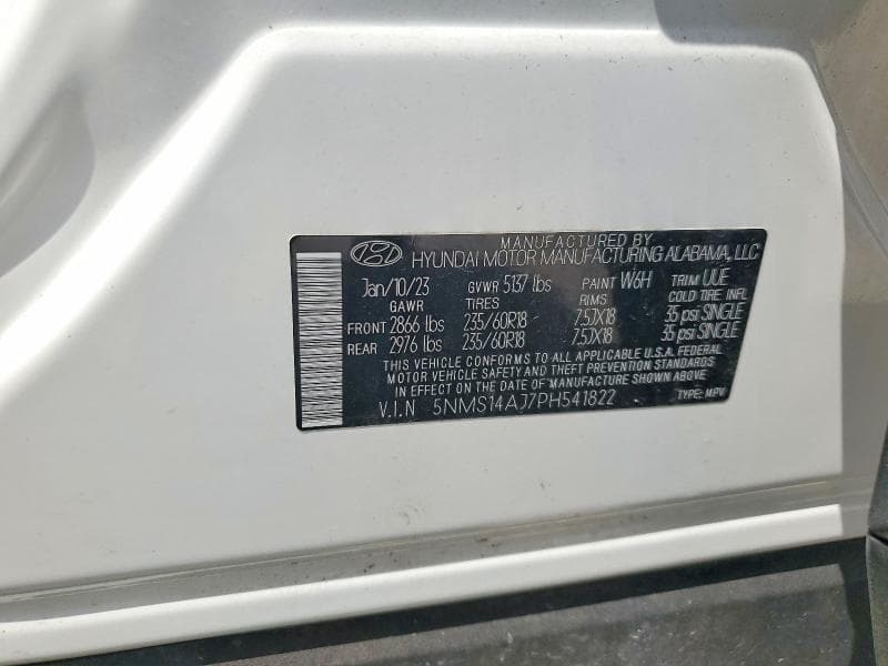 2023 HYUNDAI SANTA FE SE 13